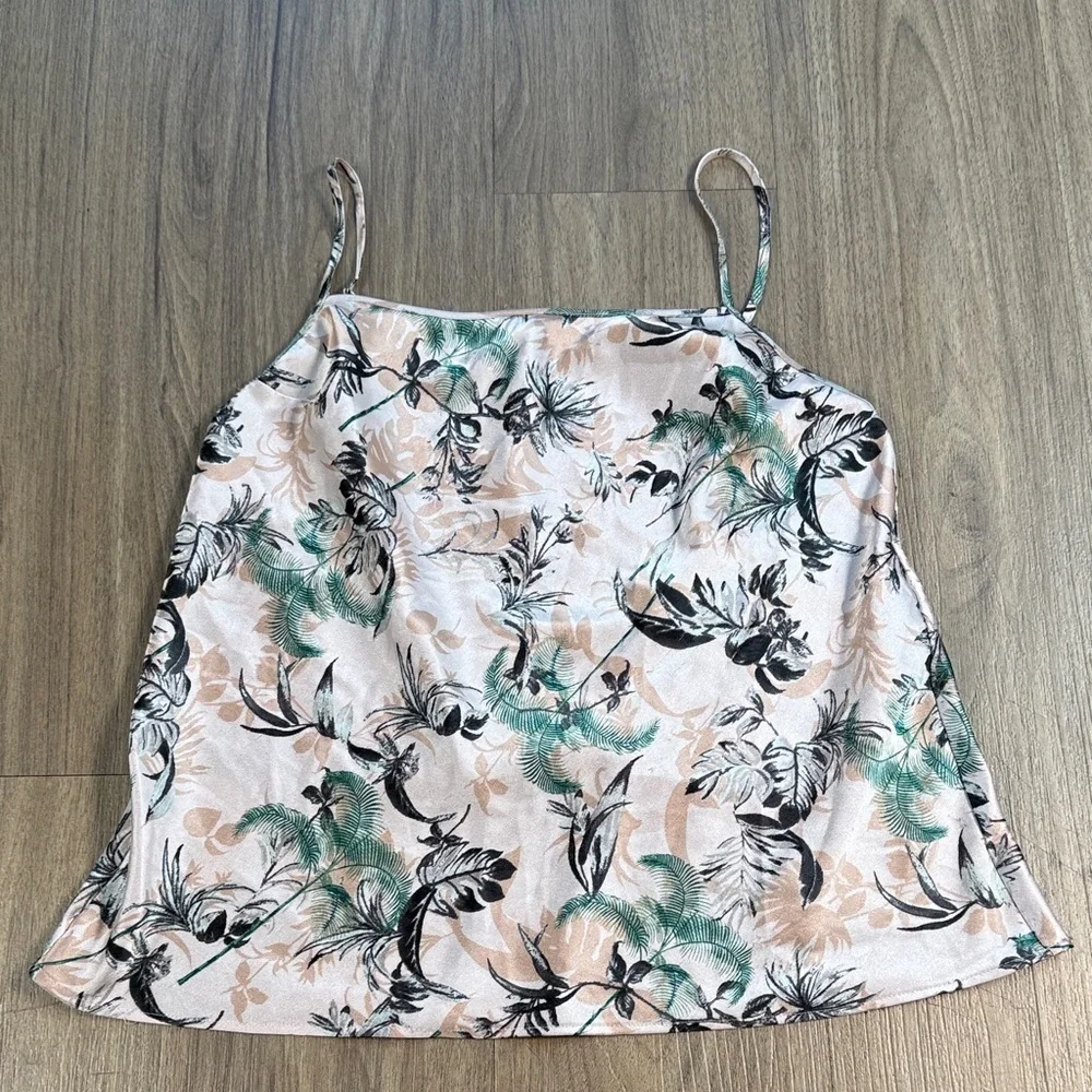 Victoria’s Secret Floral Spaghetti Strap Top